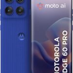Smartphone Motorola Edge 60 PRO 5G - 256GB 24GB (12GB RAM+12GB Ram Boost) Tela Quad-Curve moto AI 50MP Sony Camera ultrarresistencia militar IP68 + IP69 - Azul Marinho