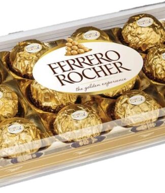 Bombom Ferrero Rocher com 12 unidades Bombom Ferrero Rocher com 12 unidades