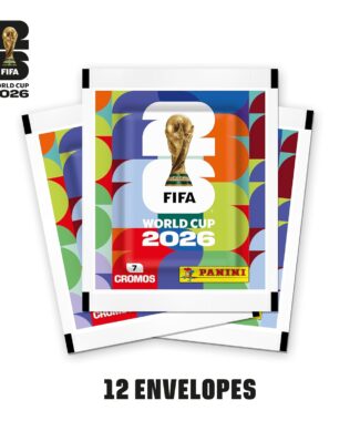 Copa do Mundo da FIFA 2026™ Kit com 12 Envelopes de Figurinhas FIFA WORLD CUP 2026™