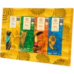 Mendoá, Caixa de chocolate premium presenteável, Mix sortido de sabores, Brasilis, 4 X 25 gramas = 100 gramas